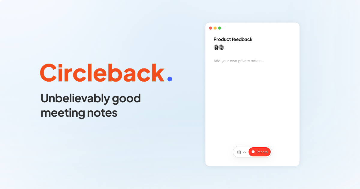 Circleback product image