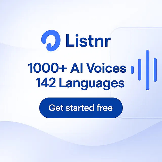 Listnr product image