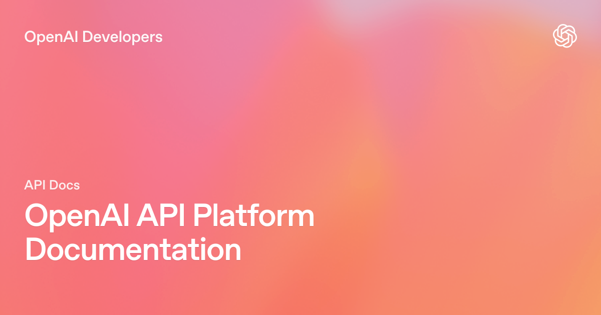 OpenAI API product image